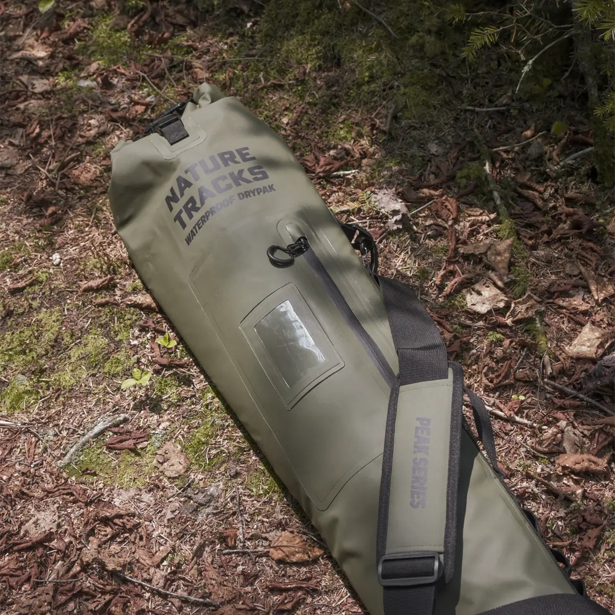 PEAK SERIES - OUTFITTER DRYPAK FLOAT CASE Drypak Bag 482C8E19-3202-48FD-B578-EDC2F052E2CE Nature Tracks - Dark green