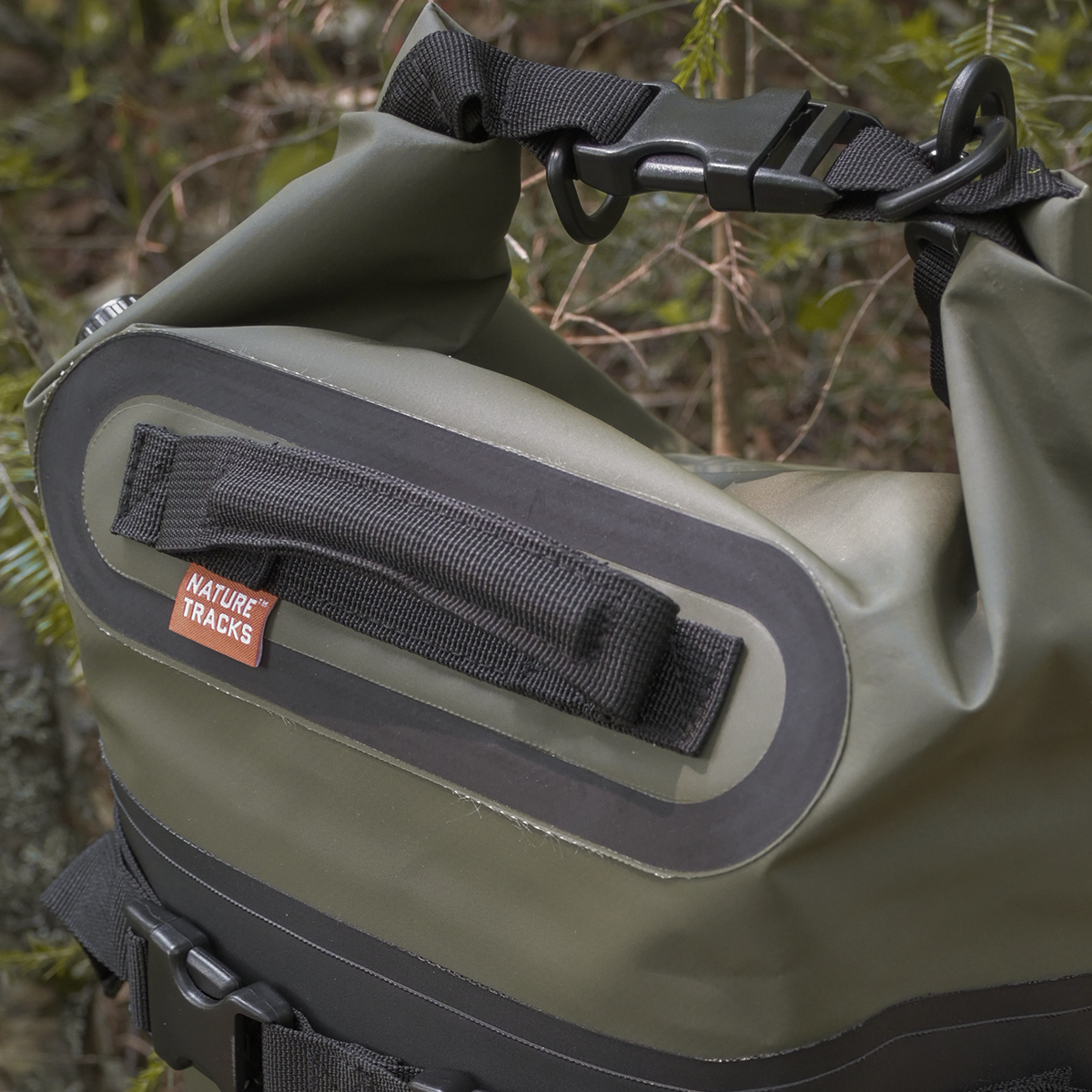 PEAK SERIES - EXPEDITION DRYPAK BAG 25L Green Drypak Bag NATURE_TRACKS_ECOM0198 Nature Tracks - Dark Green