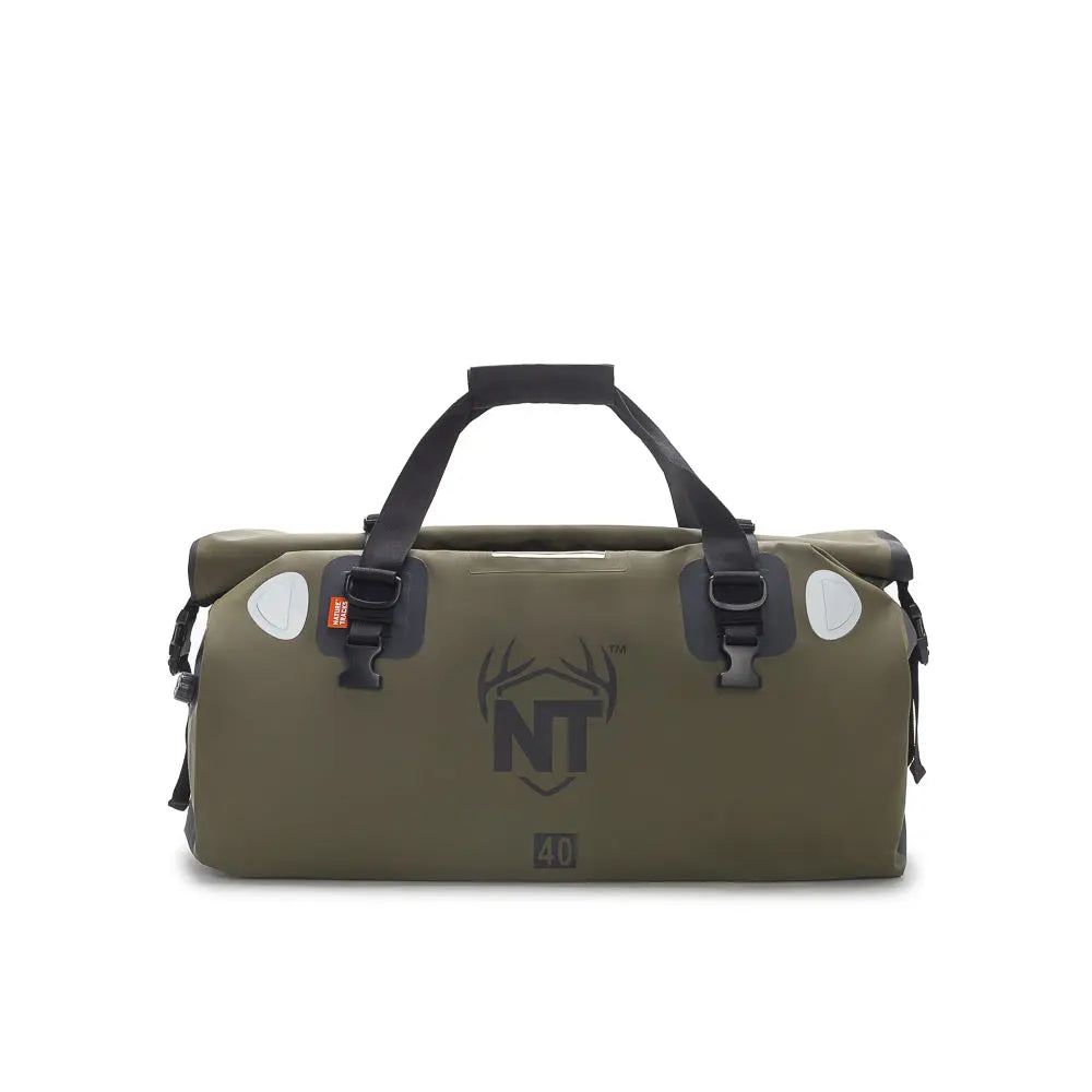 PEAK SERIES - RANGE ROVER DRYPAK DUFFEL 40L Green Drypak Bag NATURE_TRACKS_ECOM0178 Nature Tracks - Dark green