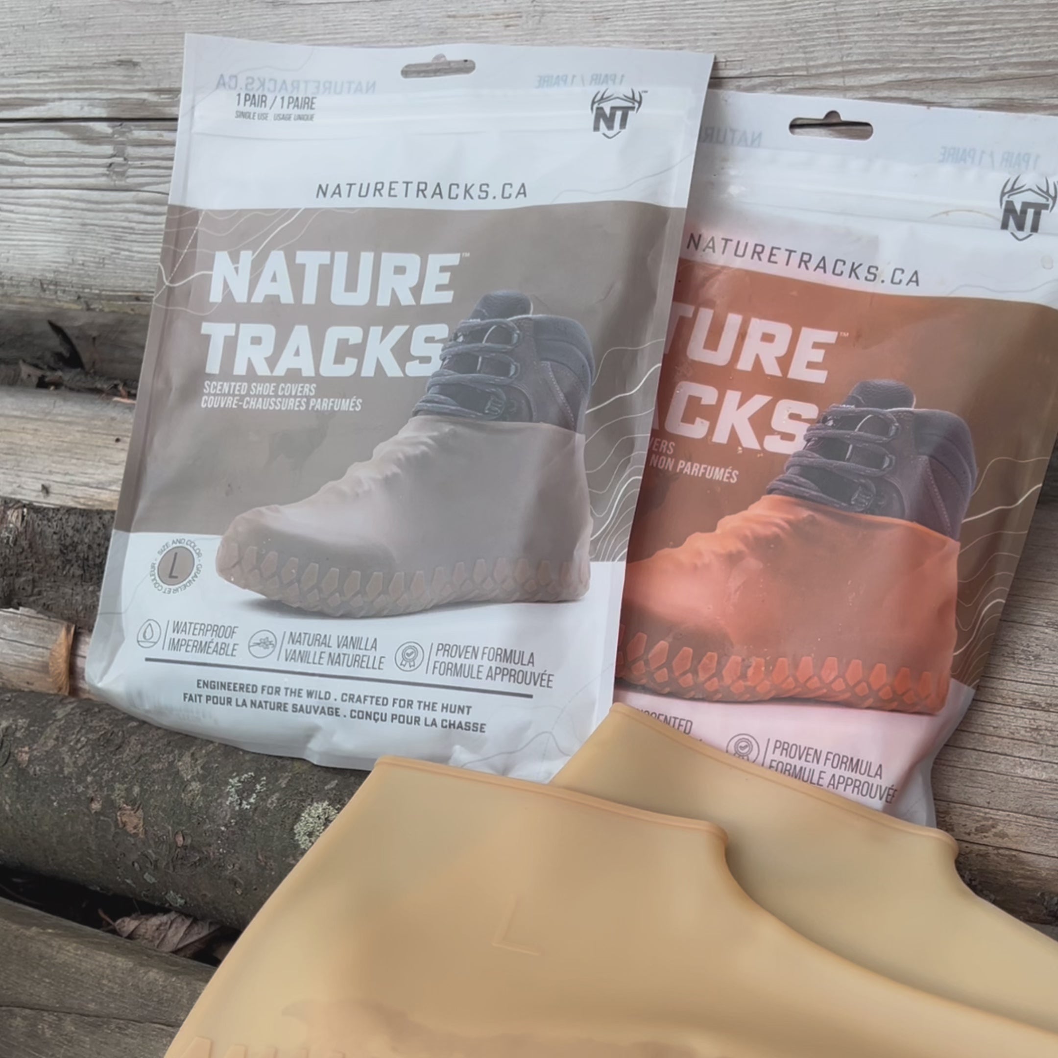 Nature Tracks Scented Rubber Shoe Covers Nature Tracks- 10001-01 _ 10001-02_10001_03
